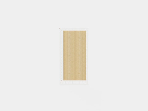 Crib Ulla Baby Bed 3D Model