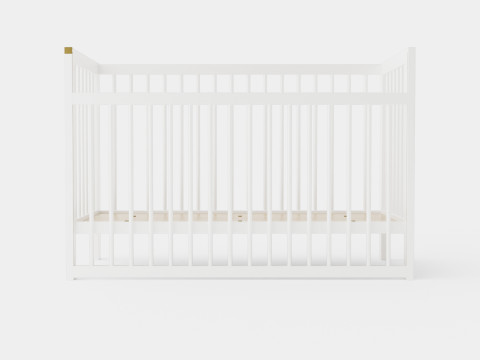 Crib Ulla Baby Bed 3D Model