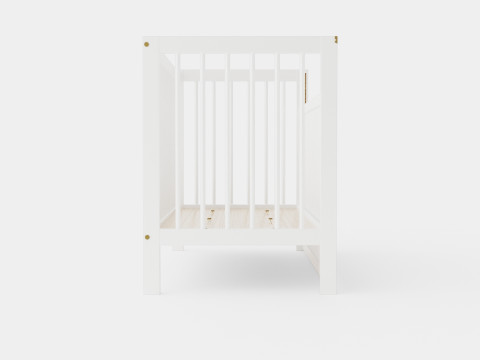 Crib Ulla Baby Bed 3D Model