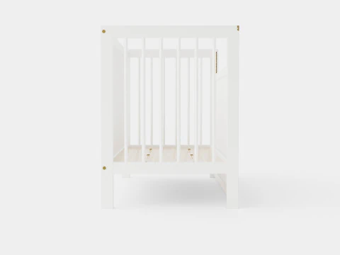 Crib Ulla Baby Bed 3D Model