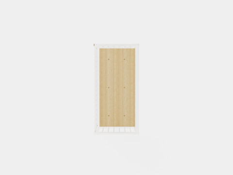 Crib Ulla Baby Bed 3D Model