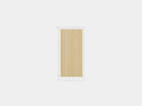 Crib Ulla Baby Bed 3D Model