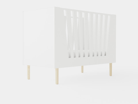 Done At Deer Crib White 3D Model