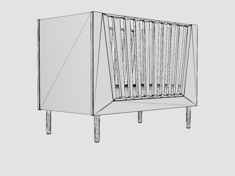 Done At Deer Crib White Modelo 3D