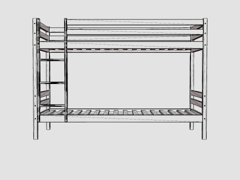 Hoppekids Basic Growing Bed 3D Model