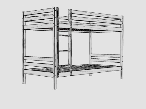 Hoppekids Basic Growing Bed 3D Model