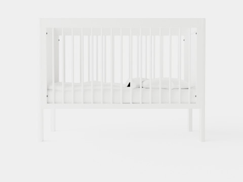 Sofa Lukas Baby Bed 3D Model