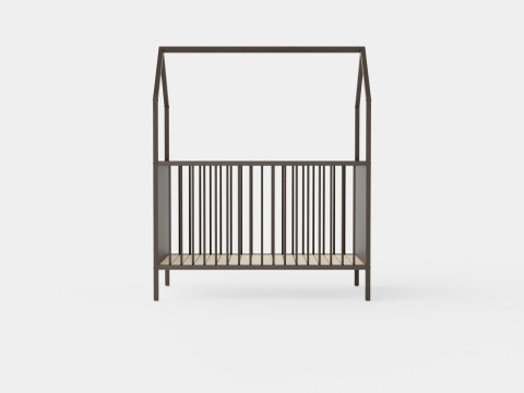 Stokke Home Bed Hazy Grey 3D-Modell