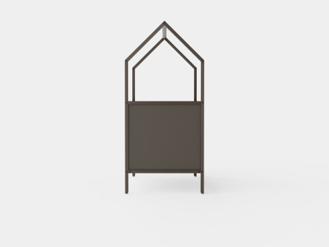 Stokke Home Bed Hazy Grey 3D-Modell