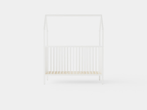 Stokke Home Bed White 3D-Modell