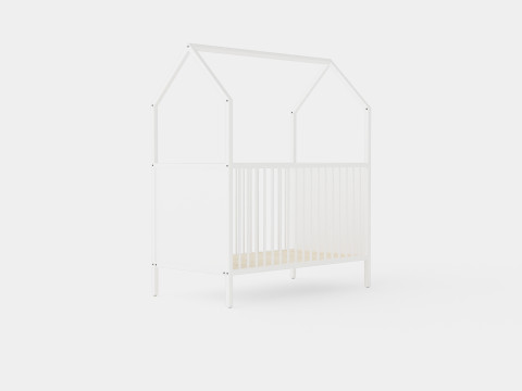 Stokke Home Bed White 3D-Modell