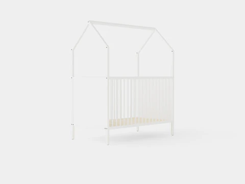Stokke Home Bed White 3D Model