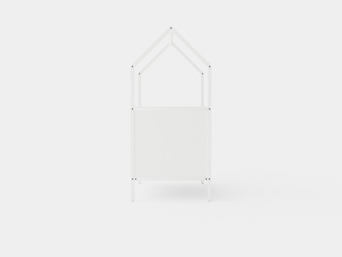 Stokke Home Bed White 3D-Modell
