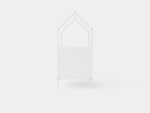 Stokke Home Bed White 3D Model