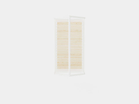 Stokke Home Bed White 3D-Modell