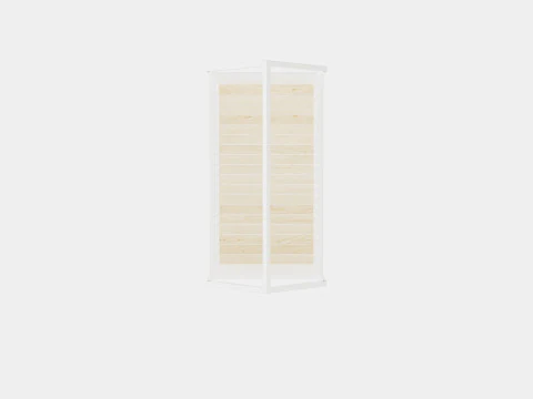 Stokke Home Bed White 3D Model