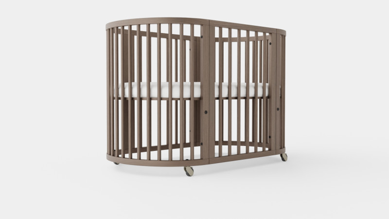 Stokke Sleepi Crib Hazy Grey Model 3D .c4d .max .obj .3ds .fbx .stl .blend 