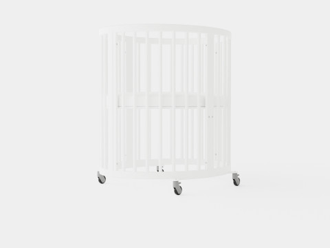 Stokke Sleepi Mini White 3D Model