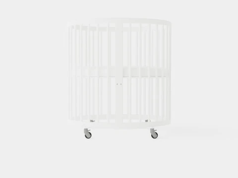 Stokke Sleepi Mini White 3D Model