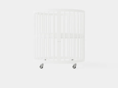 Stokke Sleepi Mini White 3D Model