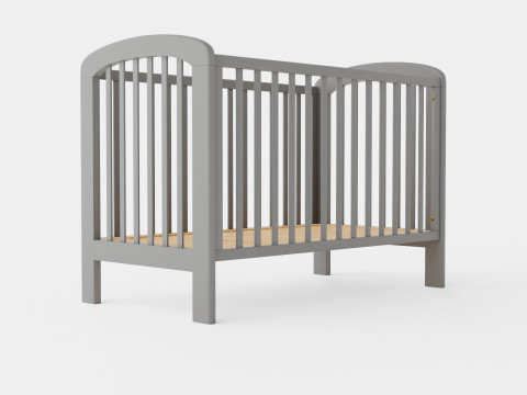 Troll Crib Lux Grey 3D Model