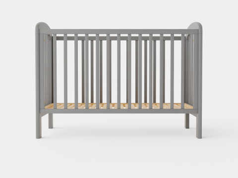 Troll Crib Lux Grey 3D मॉडल