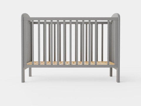 Troll Crib Lux Grey 3D मॉडल