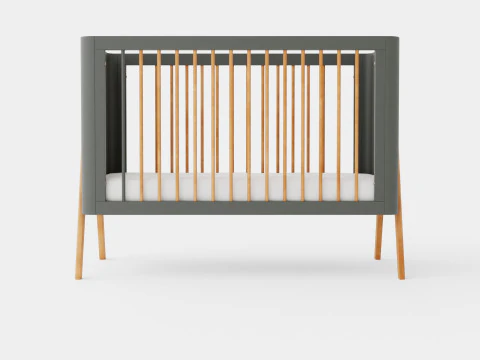 Troll Crib Torsten Grey 3D Model