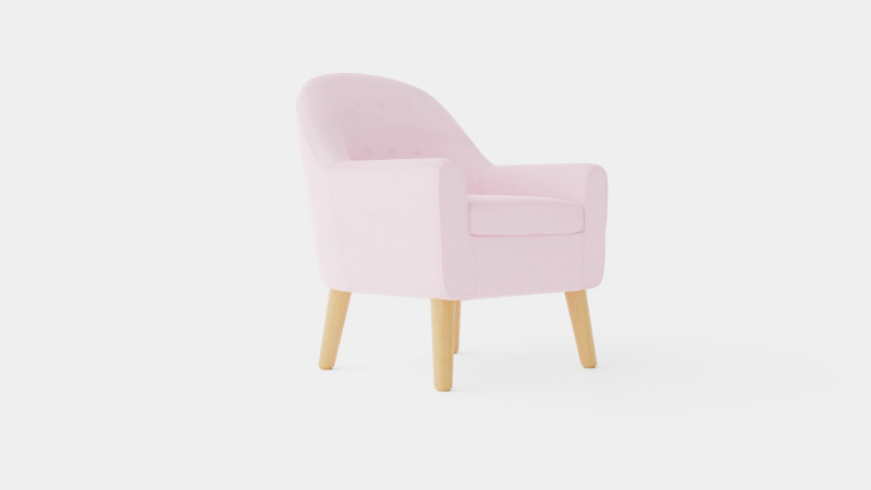 Kids Concept Armchair 3D 모델 .c4d .max .obj .3ds .fbx .stl .blend 
