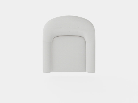 Kids Concept Armchair Grey 3D-Modell