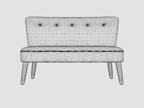 Kids Concept Sofa 3D Model
