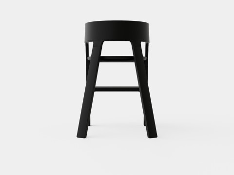 Stokke Steps Complete Chair Black Seat Modèle 3D