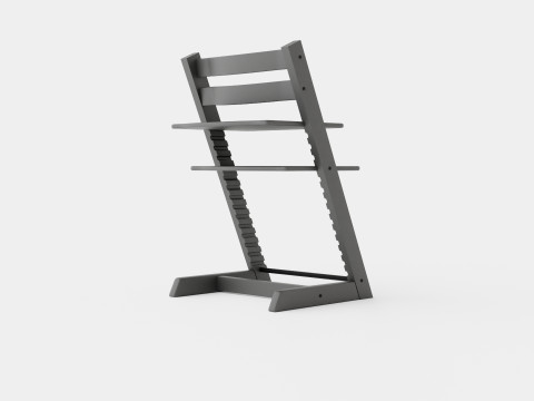 Stokke Tripp Trapp Chair Storm Grey 3D Model
