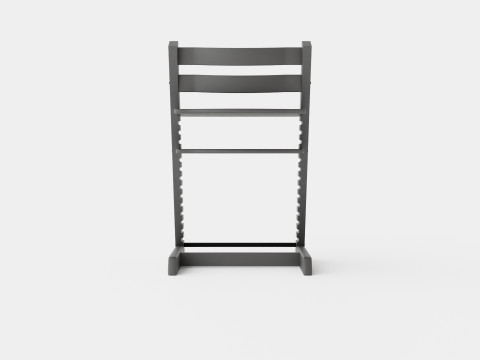Stokke Tripp Trapp Chair Storm Grey 3D Model