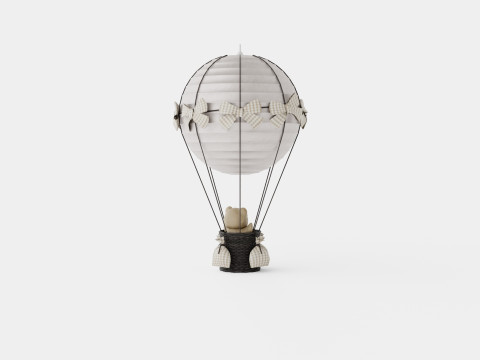 Air Balloon Lamp Beige 3Dモデル