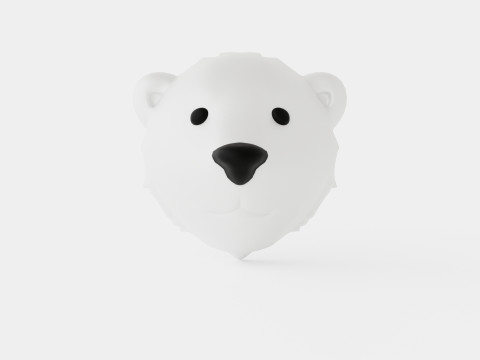Flow Nightlight Bear 3D मॉडल