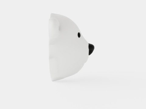 Flow Nightlight Bear 3D Model