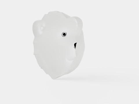 Flow Nightlight Bear 3D Model