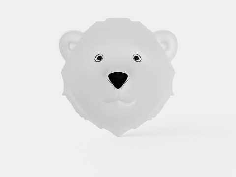 Flow Nightlight Bear 3D Model