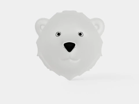 Flow Nightlight Bear 3D Model