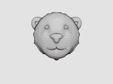 Flow Nightlight Bear 3D Model