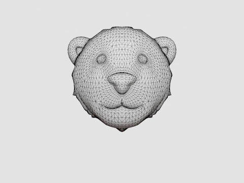 Flow Nightlight Bear 3D Model