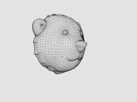 Flow Nightlight Bear 3D Model