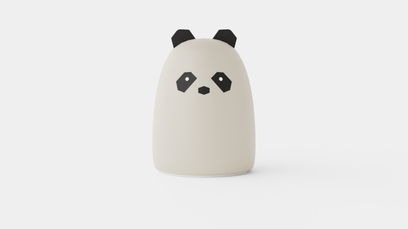 Liewood Winston Nightlight Panda Modello 3D .c4d .max .obj .3ds .fbx .stl .blend 