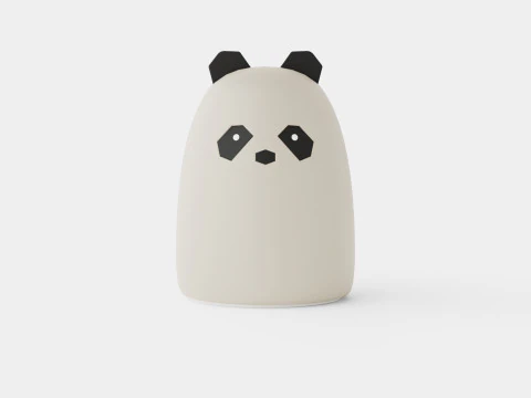 Liewood Winston Lampu Malam Panda Model 3D