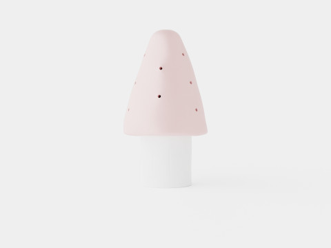 Mushroom Lamp Pink Modelo 3D