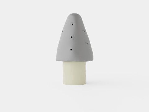 Mushroom Lamp Silver 3D मॉडल