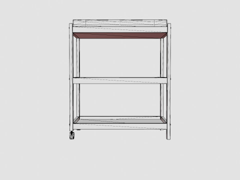 Pekids Shoe Rack Ida Model 3D