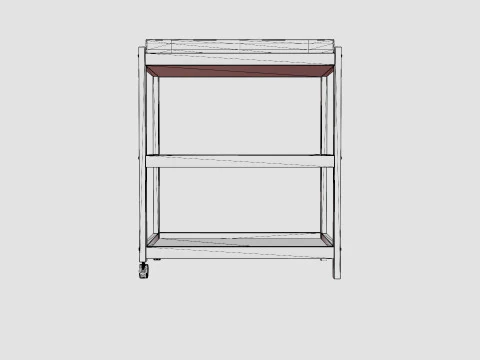 Pekids Shoe Rack Ida 3D Model