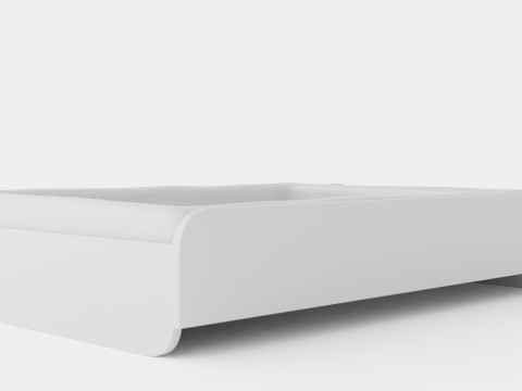 Stokke Home Shoe Rack White 3D Модель
